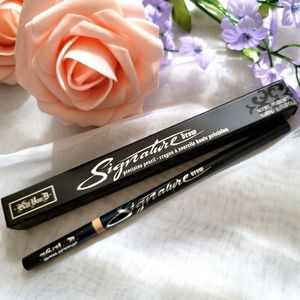 Laura Gellar Liner & KVD Brow Pencil.